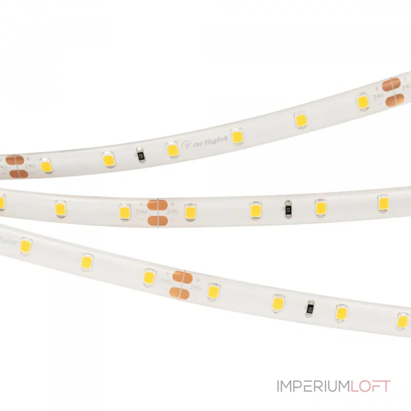Arlight Лента герметичная RTW-SE-A60-8mm 24В White6000 4.8 В/м IP65 2835 5м 4.8 Вт/м IP65 024261(2)