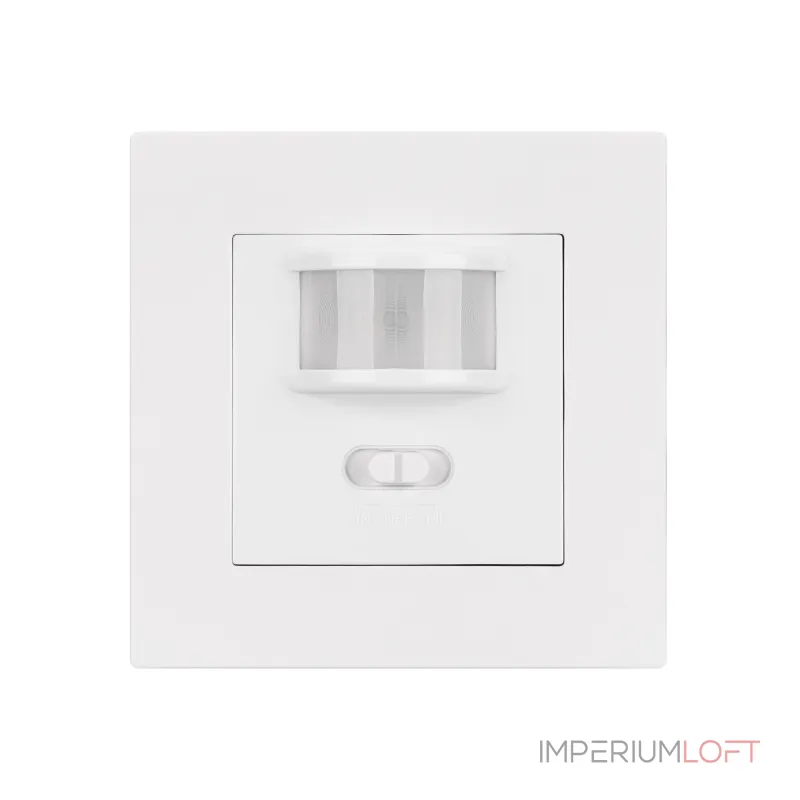 Arlight Датчик движения PRIME-PIR-BUILT-200Вт-WH 230В 0.87A MULTI IP20 031847(1)