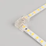 Arlight Коннектор угловой FIX-MONO-5mm-2pin-STS Прозрачный 053144