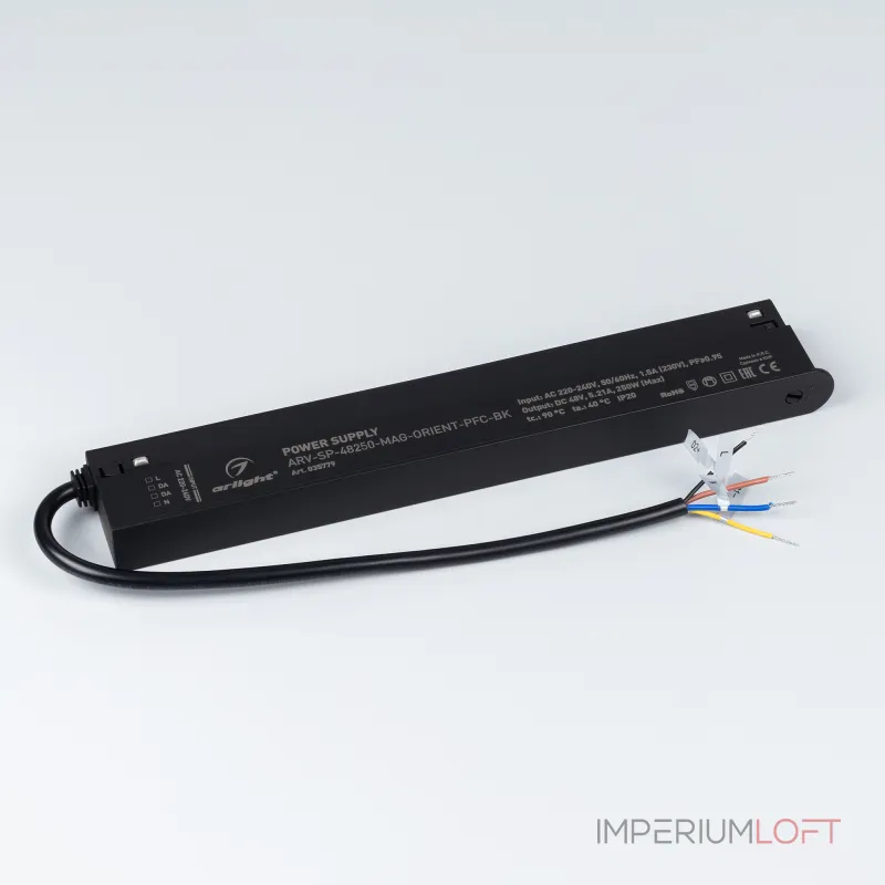 Arlight Блок питания ARV-SP-48250-MAG-ORIENT-PFC-BK 48В 5.21A 250Вт IP20 035779
