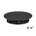 Крепление MOONLIGHT-BASE-ROUND-D25-M Black Arlight Металл 046067