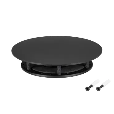 Крепление MOONLIGHT-BASE-ROUND-D25-M Black Arlight Металл 046067