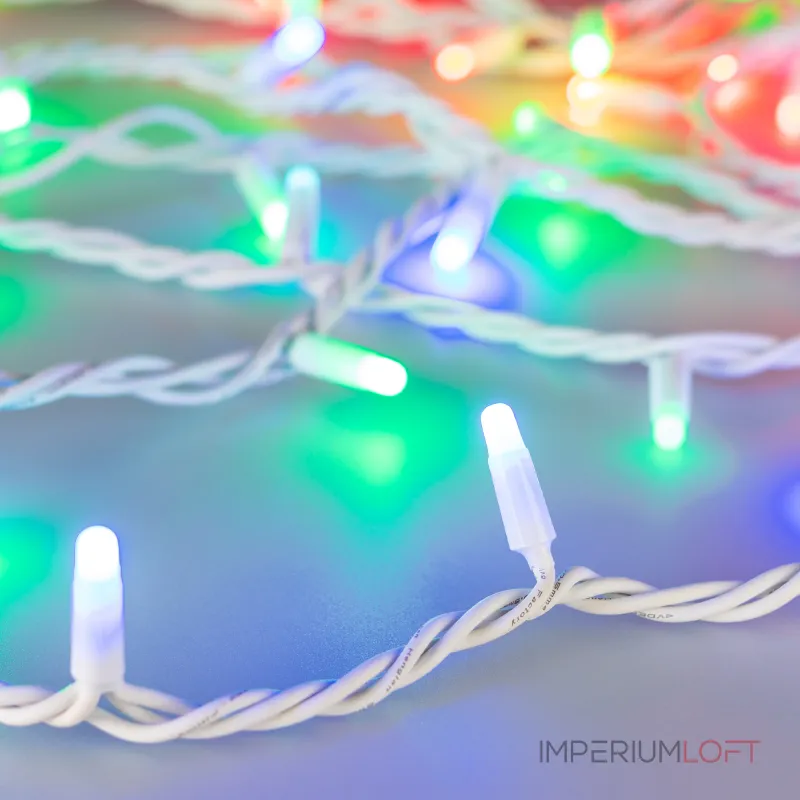 Arlight Светодиодная гирлянда ARD-STRING-PRO-10000-WHITE-95LED-MILK-LIVE RGBW-DMX 24В 10Вт Ardecoled IP65 031757