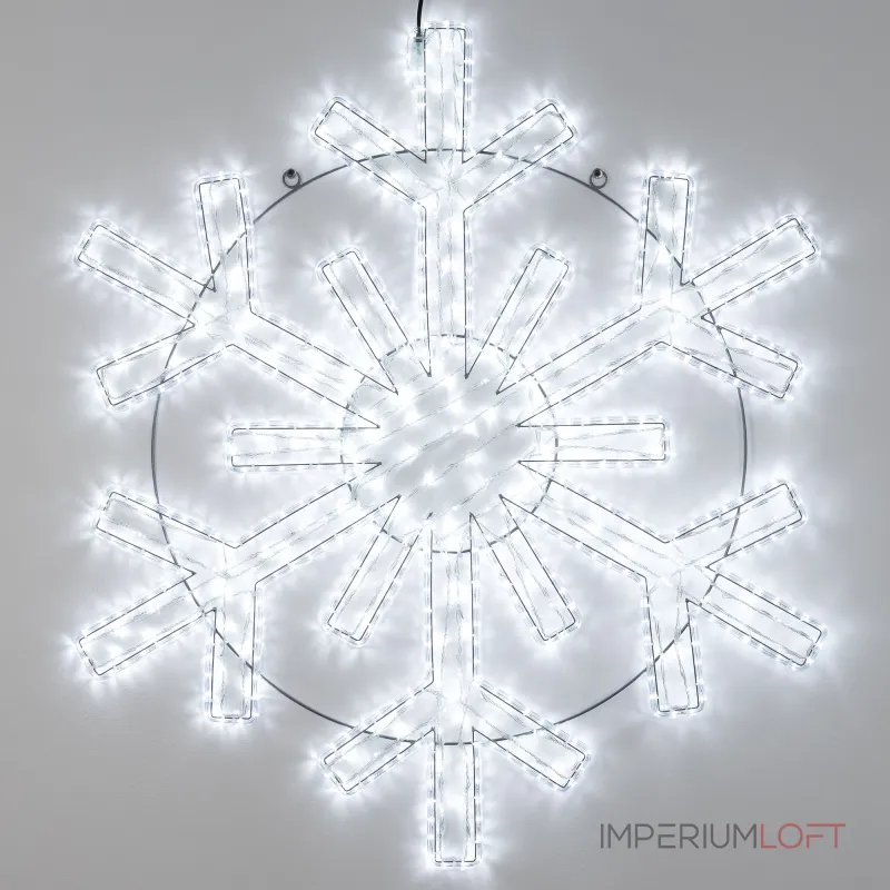 Arlight Фигура ARD-SNOWFLAKE-M11-1250x1200-604LED White 230В 36.5Вт Ardecoled IP65 034260
