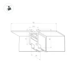 Коннектор угловой MAG-MICROCOSM-CON-FDW-L90-INT BK внутренний Arlight IP20 044525