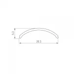 Arlight Экран ARH-KANT-H16-S Round Opal 037234