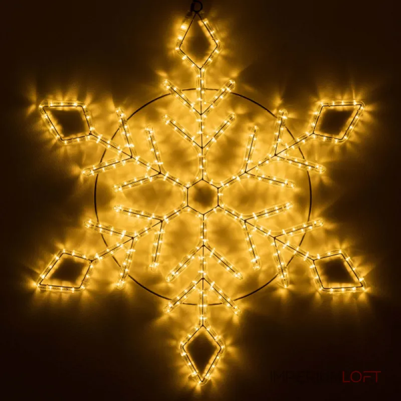 Arlight Фигура ARD-SNOWFLAKE-M9-900x900-360LED Warm 230В 22Вт Ardecoled IP65 034257