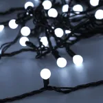 Arlight Светодиодная гирлянда ARD-BALL-CLASSIC-D13-10000-BLACK-100LED WHITE 230В 7Вт Ardecoled IP65 025571