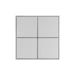 Arlight INTELLIGENT ARLIGHT Кнопочная панель KNX-304-23-IN Silver BUS Frame IARL IP20 039666
