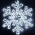 Arlight Фигура ARD-SNOWFLAKE-M11-1250x1200-604LED White 230В 36.5Вт Ardecoled IP65 034260