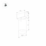 Arlight Светильник MAG-SPOT-25-R90-9Вт Day4000 BK 30 deg 24В DALI IP20 046300