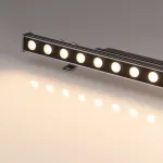 Линейный прожектор AR-LINE-500-12Вт Warm3000 GR 15x60 deg 230В Arlight IP65 041726