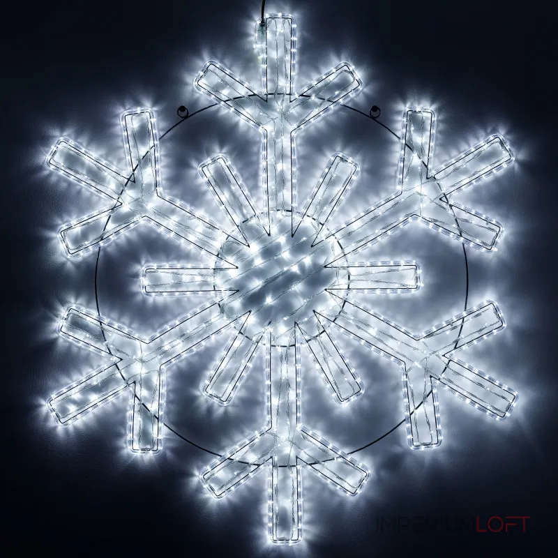 Arlight Фигура ARD-SNOWFLAKE-M11-1250x1200-604LED White 230В 36.5Вт Ardecoled IP65 034260