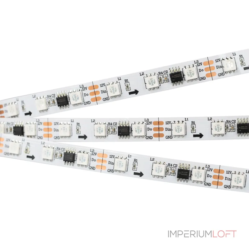Arlight Лента SPI-B60-10mm 12В RGB-PX3 14.4 В/м IP20 5060 5м IP20 026367(2) Arlight Лента SPI-B60-10mm 12В RGB-PX3 14.4 В/м IP20 5060 5м IP20 026367(2)