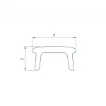 Arlight Экран PLINTUS-H54B-2000 Opal 046142
