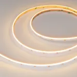 Лента COB-S-X480-8mm 24В Warm3000 6 В/м IP20 5м Arlight боковое свечение 046903