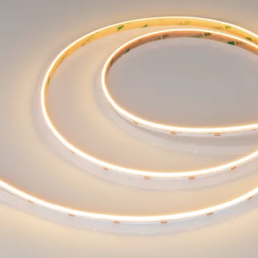 Лента COB-S-X480-8mm 24В Warm3000 6 В/м IP20 5м Arlight боковое свечение 046903 Лента COB-S-X480-8mm 24В Warm3000 6 В/м IP20 5м Arlight боковое свечение 046903