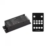 Arlight Диммер ARL-SYNC-DIM Black 12-24В 1x25A ПДУ 14кн RF RJ45 IP20 035135