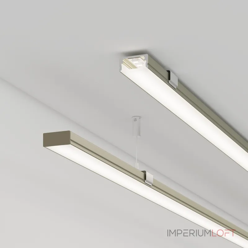 Arlight Профиль LINE-1708-2000 ANOD OLIVE GREY Алюминий 038439