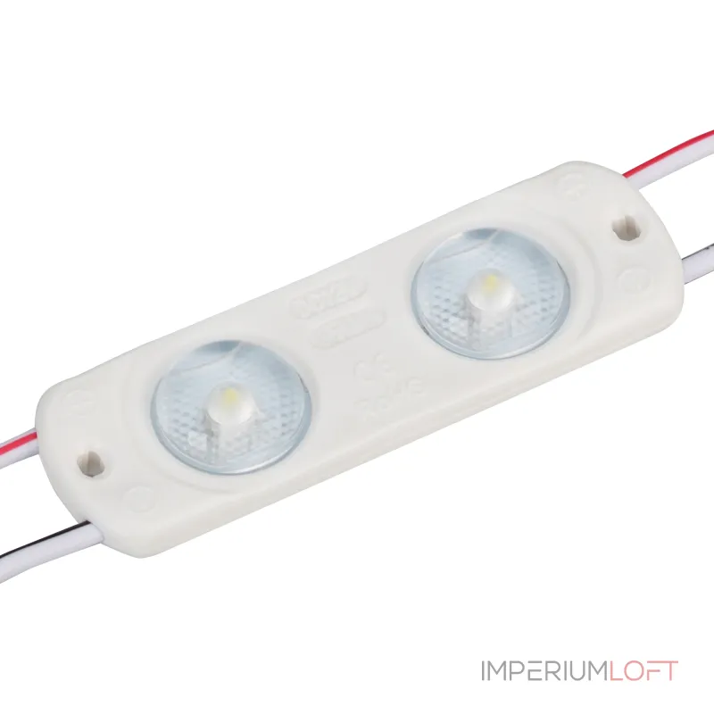 Arlight Модуль герметичный CRAFT-2835-2-12В White 170deg 56х17 5mm 0.8Вт IP65 Закрытый 024838(1)