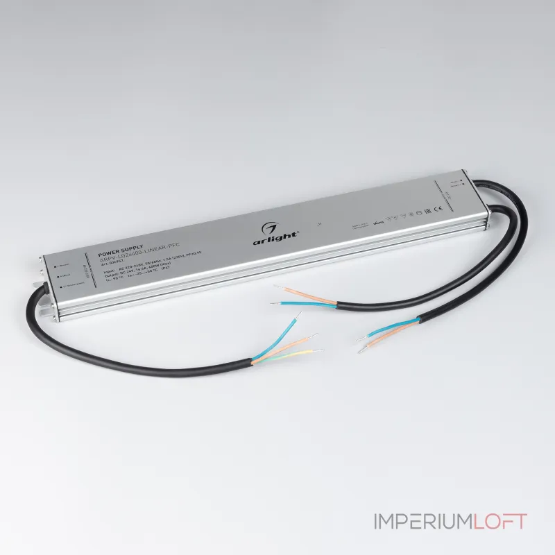 Arlight Блок питания ARPV-LG24400-LINEAR-PFC 24В 16.6A 400Вт IP67 036957