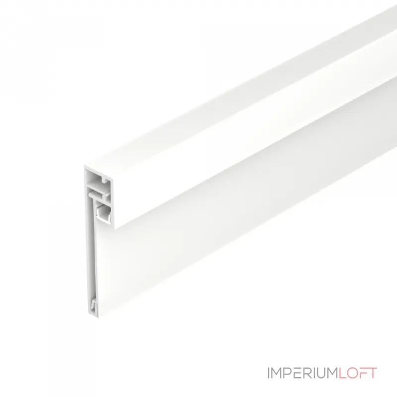 Arlight Профиль PLINTUS-H54B-2000 WHITE Алюминий 046141