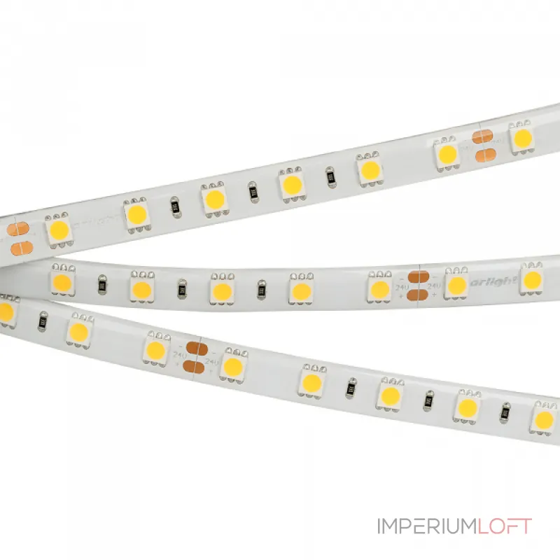 Лента герметичная RTW-SE-B60-10mm 24В Warm3000 14.4 В/м IP65 5м Arlight 015279(3)