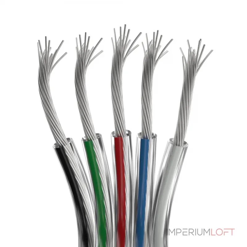 Arlight Шлейф питания ARL-18AWG-CLEAR-5-CU 034965