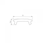 Arlight Экран STRETCH-SHADOW-10м OPAL-PVC A2-CONTOUR-PRO 040644