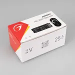 Arlight Диммер ARL-3022-OVAL-DIM Black 12-24В 1x25A ПДУ RF IP20 027150