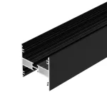 Arlight Профиль LINE-5050-DUAL-2000 ANOD BLACK Алюминий 045652