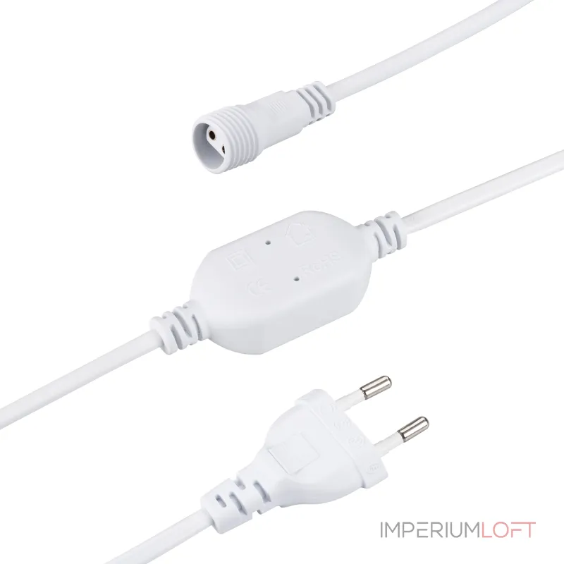 Arlight Шнур питания ARD-ICICLE-CLASSIC-1.5M White 230В 1.6A Ardecoled 042830