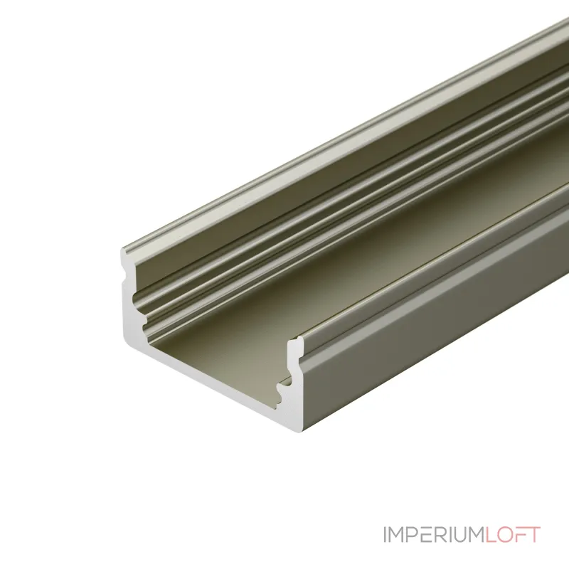 Arlight Профиль LINE-1708-2000 ANOD OLIVE GREY Алюминий 038439