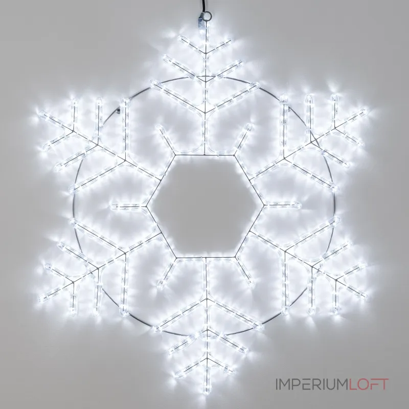 Arlight Фигура ARD-SNOWFLAKE-M10-1000x900-576LED White 230В 35Вт Ardecoled IP65 034258