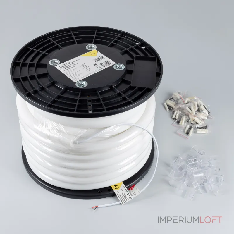 Arlight Лента герметичная MOONLIGHT-TOP-A336-D25mm 48В Day4000 360deg 12.5 В/м IP65 2835 20м 039439