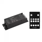 Arlight Диммер ARL-SYNC-DIM Black 12-24В 1x25A ПДУ 14кн RF RJ45 IP20 035135