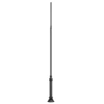 Arlight Опора фланцевая OXOR-OT3-DE-D160-L4000 BK Сталь 051352