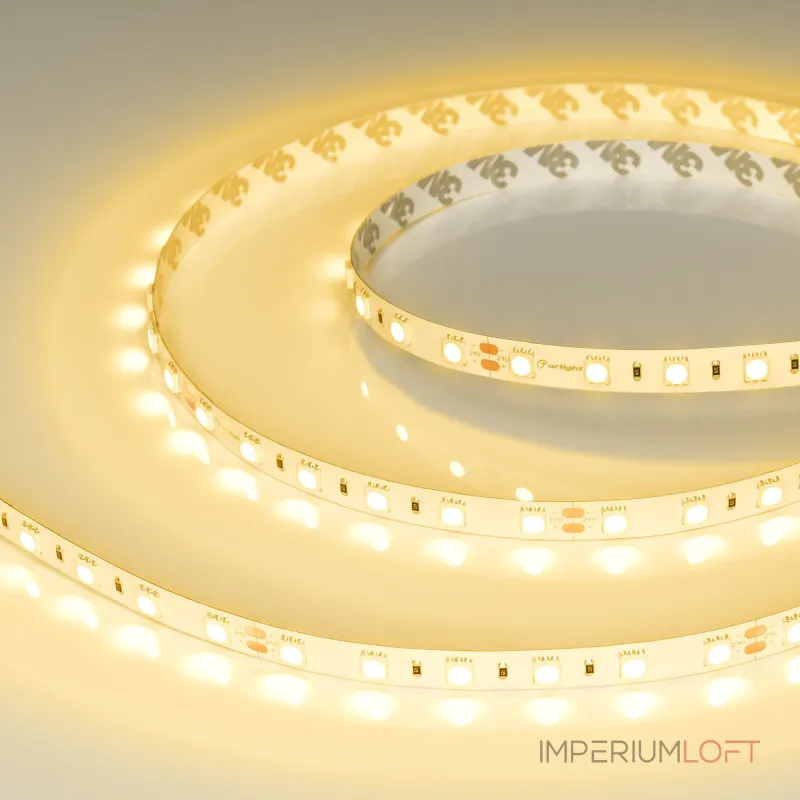 Arlight Светодиодная лента RT-B60-10mm 24В Yellow 14.4 В/м IP20 5060 5м 14.4 Вт/м IP20 008816(2)