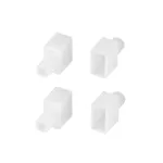 Arlight Заглушка WPH-FLEX-0613-SIDE WHITE с отверстием Силикон 040810