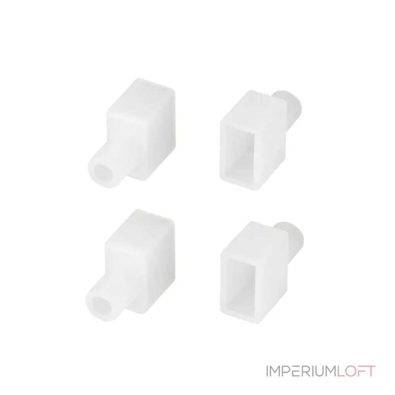 Arlight Заглушка WPH-FLEX-0613-SIDE WHITE с отверстием Силикон 040810