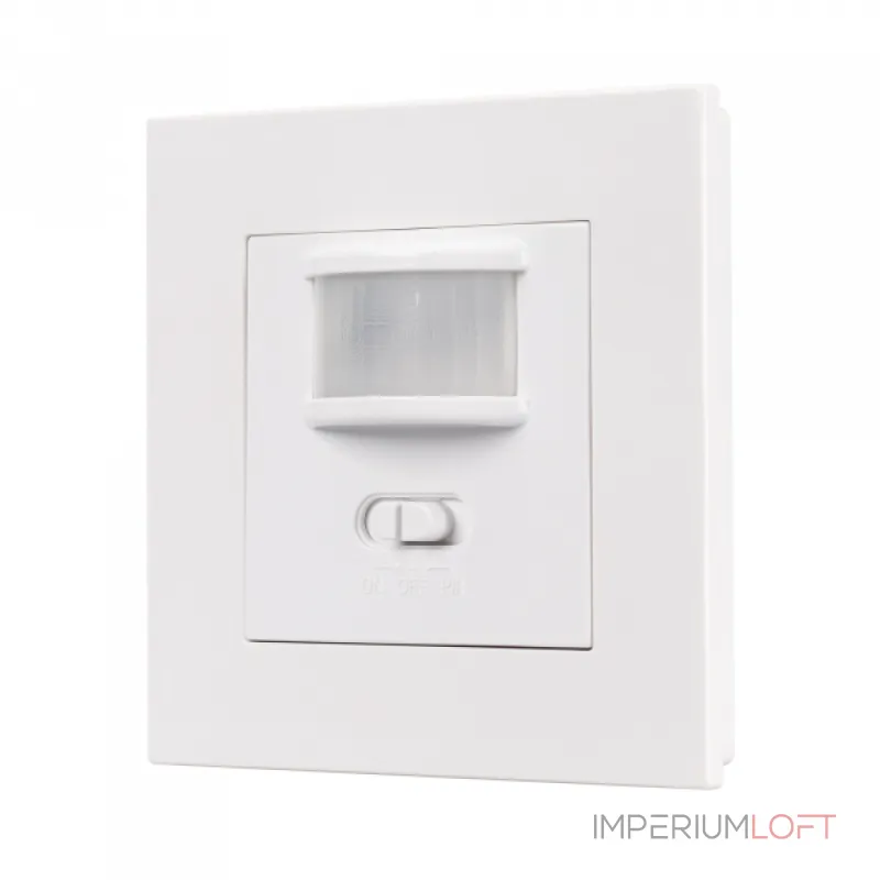 Arlight Датчик движения PRIME-PIR-BUILT-200Вт-WH 230В 0.87A MULTI IP20 031847(1)