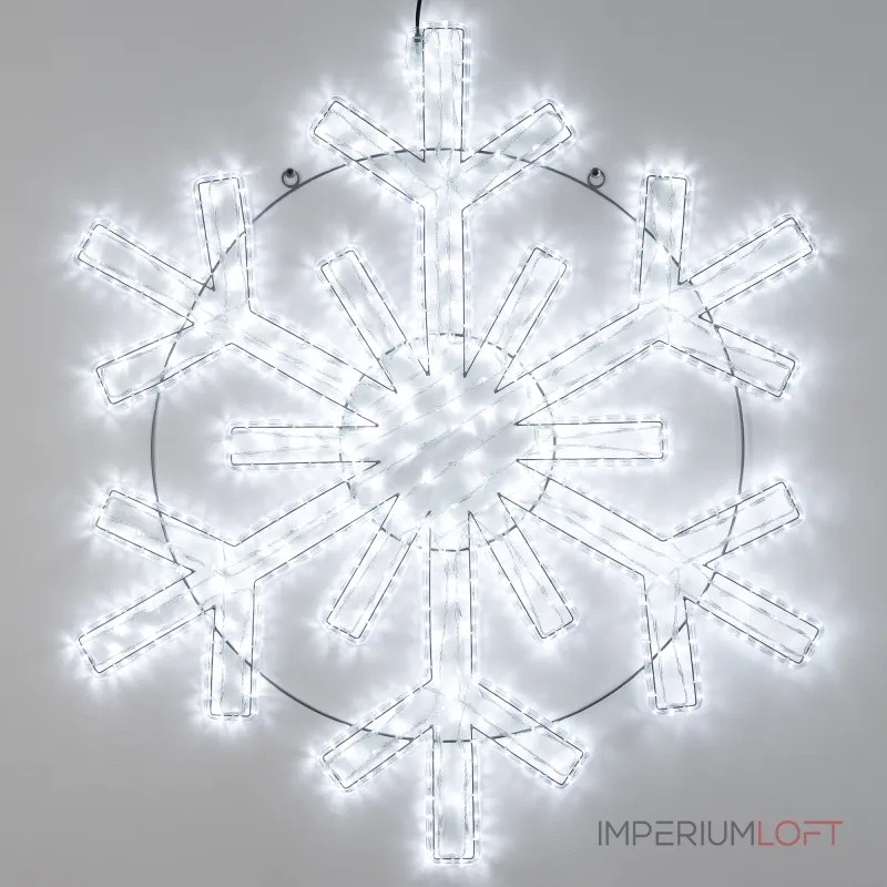Arlight Фигура ARD-SNOWFLAKE-M11-1250x1200-604LED White 230В 36.5Вт Ardecoled IP65 034260