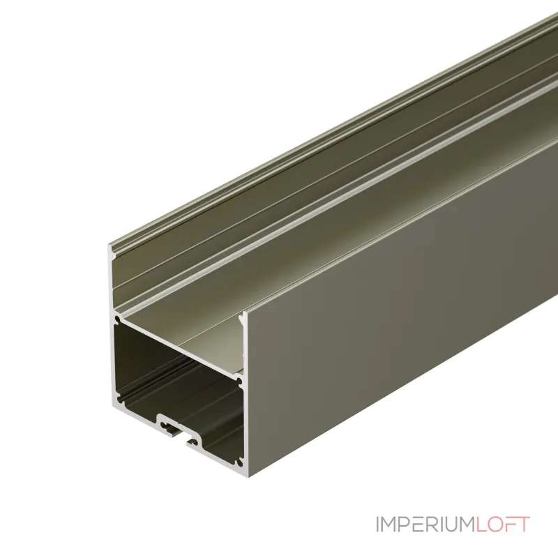 Arlight Профиль SL-LINE-5050-LW-2000 ANOD OLIVE GREY Алюминий 038434