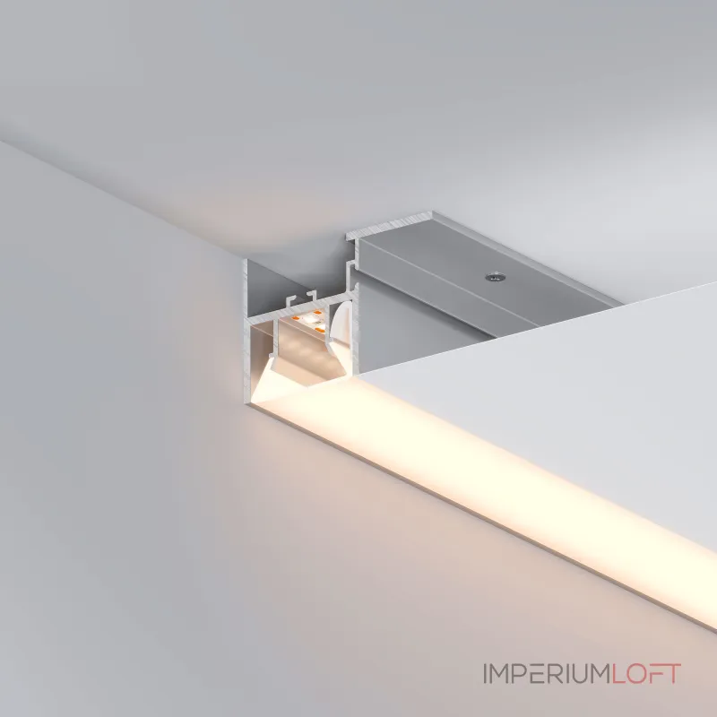 Профиль FOLED-CEIL-SIDE-3000 Arlight Алюминий 044856 Профиль FOLED-CEIL-SIDE-3000 Arlight Алюминий 044856