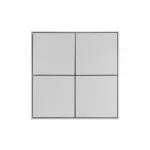 Arlight INTELLIGENT ARLIGHT Кнопочная панель KNX-304-23-IN Silver BUS Frame IARL IP20 039666