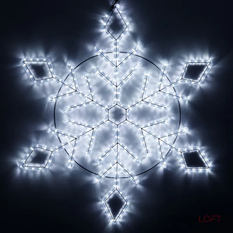 Arlight Фигура ARD-SNOWFLAKE-M9-900x900-360LED White 230В 22Вт Ardecoled IP65 034256 Arlight Фигура ARD-SNOWFLAKE-M9-900x900-360LED White 230В 22Вт Ardecoled IP65 034256