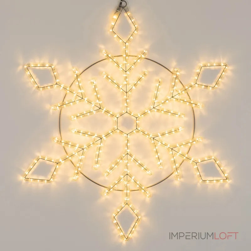 Arlight Фигура ARD-SNOWFLAKE-M9-900x900-360LED Warm 230В 22Вт Ardecoled IP65 034257