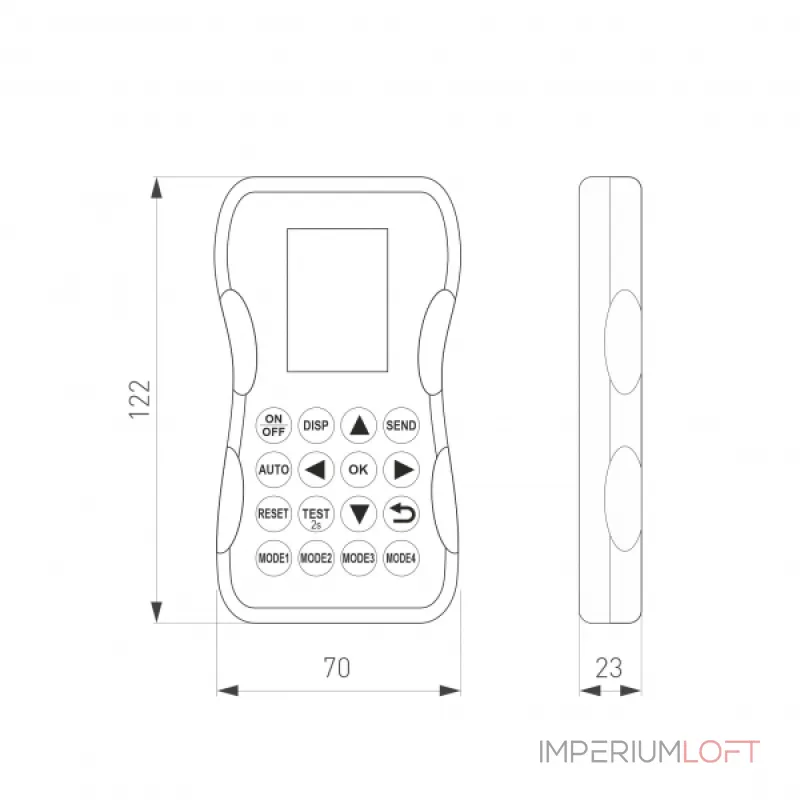 Arlight Пульт ARL-LAGERN-IR 3В IP20 052018