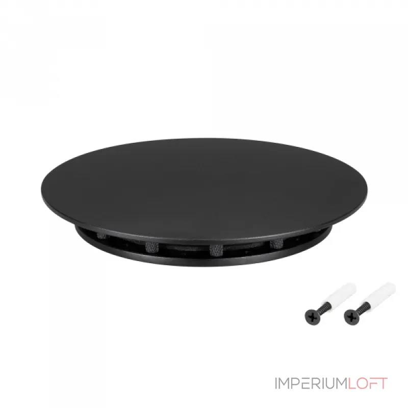 Крепление MOONLIGHT-BASE-ROUND-D13-M Black Arlight Металл 046058