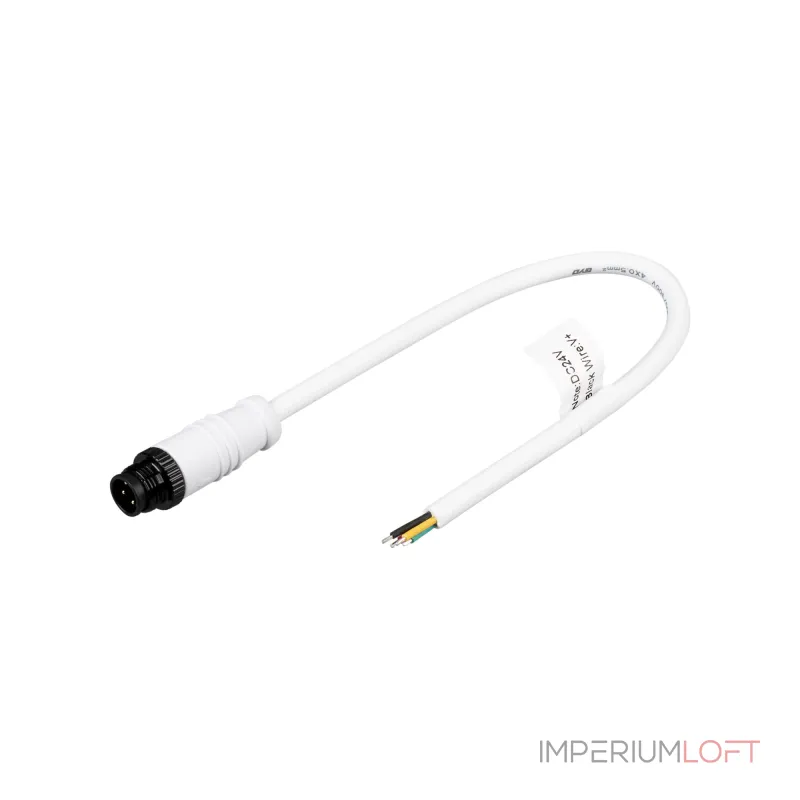 Arlight Разъем выводной ARL-RGB-4PIN-L300-M-IP67 048954
